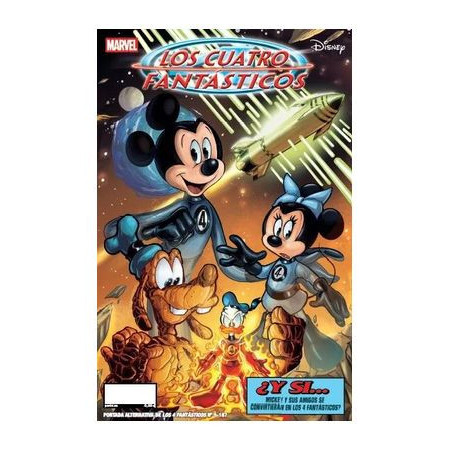 Los 4 Fantásticos 5 (portada alternativa Disney Fantastic Four)