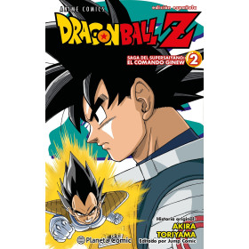 Dragon Ball Z Anime Comics Saga del Comando Ginew 02/06