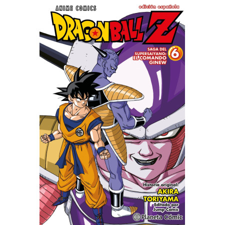 Dragon Ball Z Anime Comics Saga del Comando Ginew 06/06
