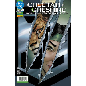 Cheetah y Chesire roban a la Liga de la Justicia