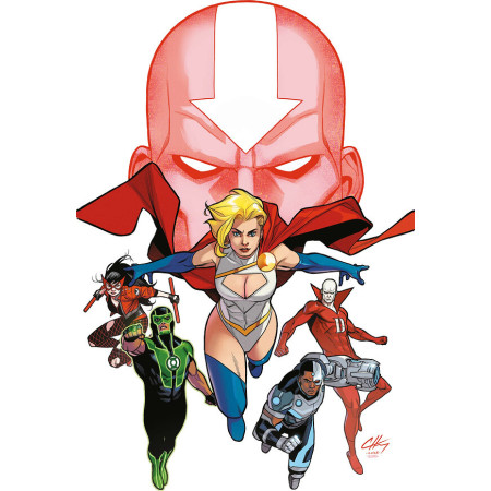 All in Justice League Red