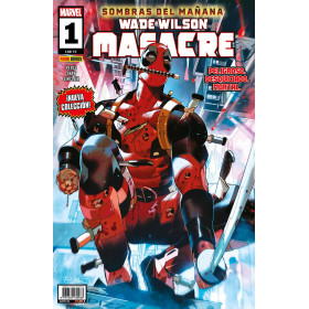 Wade Wilson: Masacre 01. Portada Simone Di Meo
