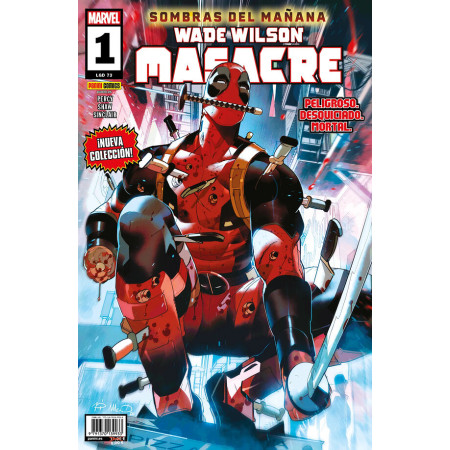 Wade Wilson: Masacre 01. Portada Simone Di Meo