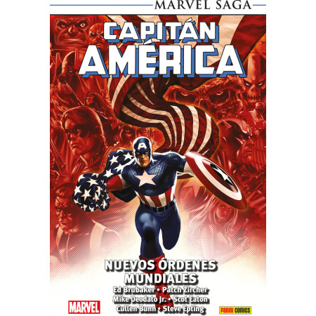 Marvel Saga TPB. Capitán América 15 Nuevos órdenes mundiales.