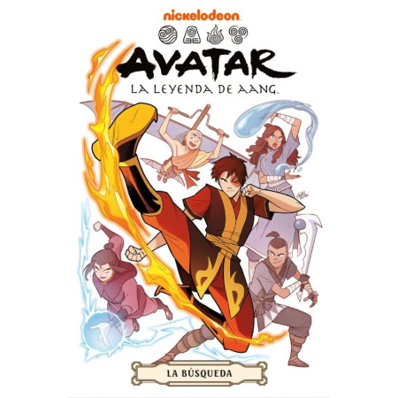 Avatar 02 La Leyenda de Aang. La Búsqueda